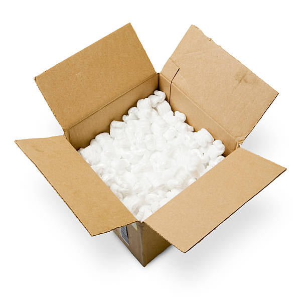 istock Shipping Box Isolated on White Background (with Clipping Path) 184089349