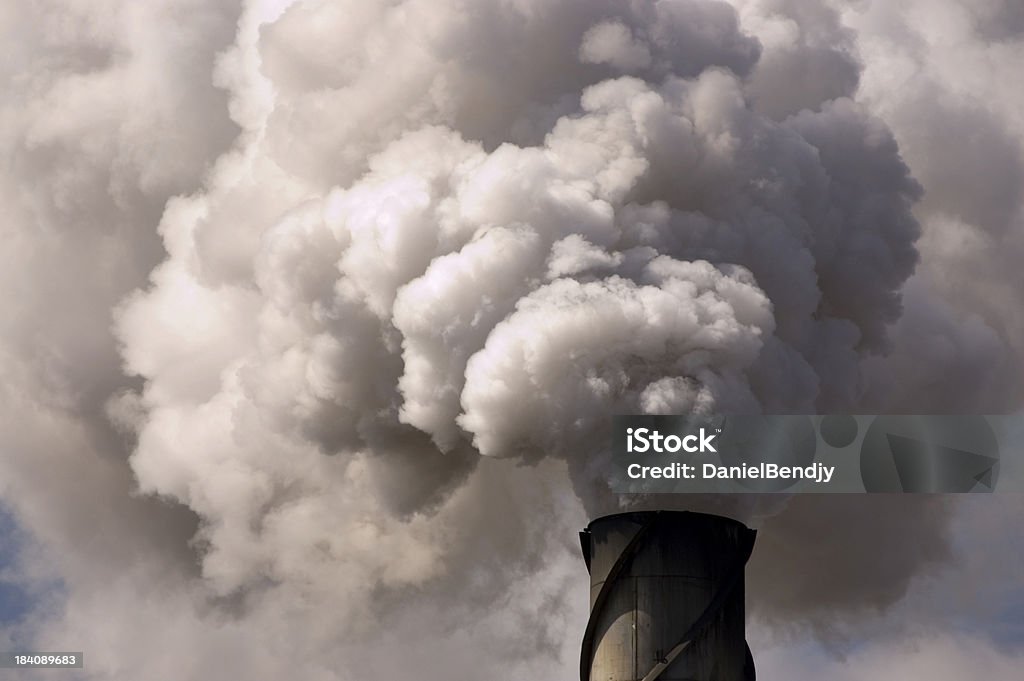 POLUIÇÃO ATMOSFÉRICA - Royalty-free Alterações climáticas Foto de stock