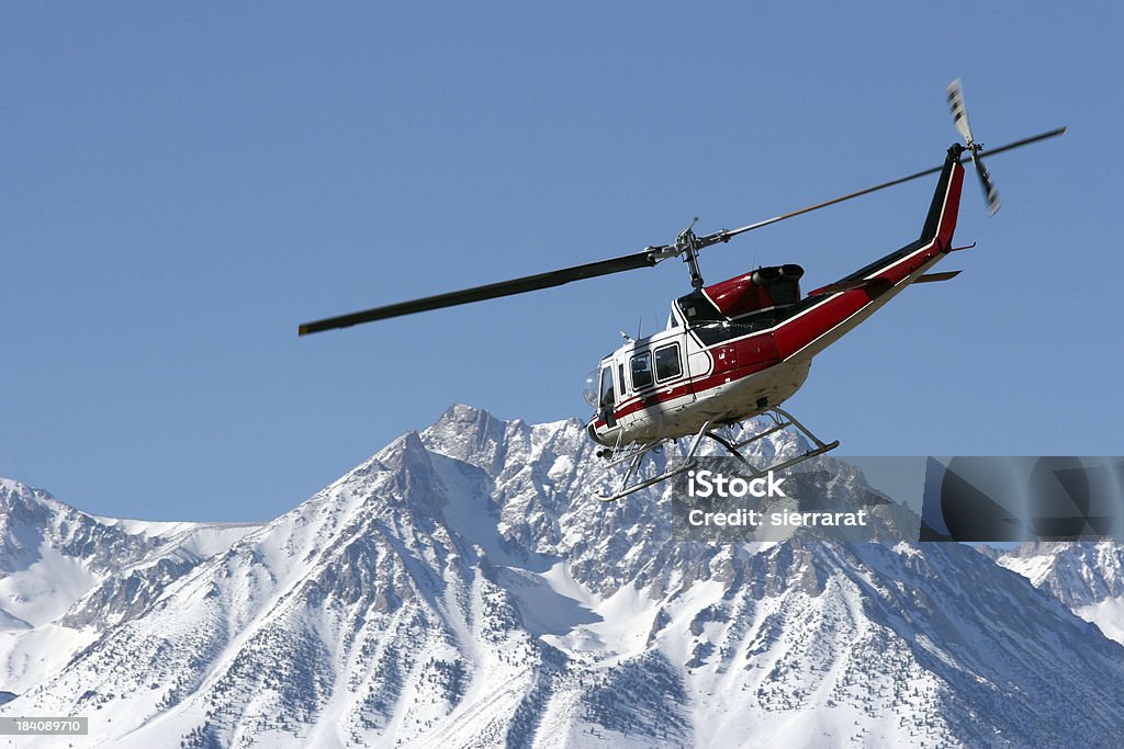 Huey Вертолёт 07 - Стоковые фото Снег роялти-фри
