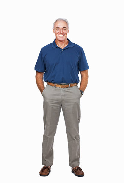 Senior man with his hands in pockets