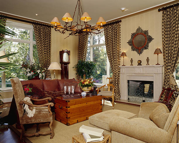 Eclectic Livingroom stock photo