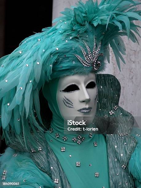 Photo libre de droit de Green Man Le Carnaval De Venise banque d'images et plus d'images libres de droit de Adulte - Adulte, Art du portrait, Arts Culture et Spectacles