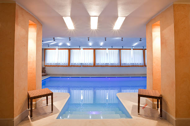 istock Luxurious Resort Swimming Pool 184090374