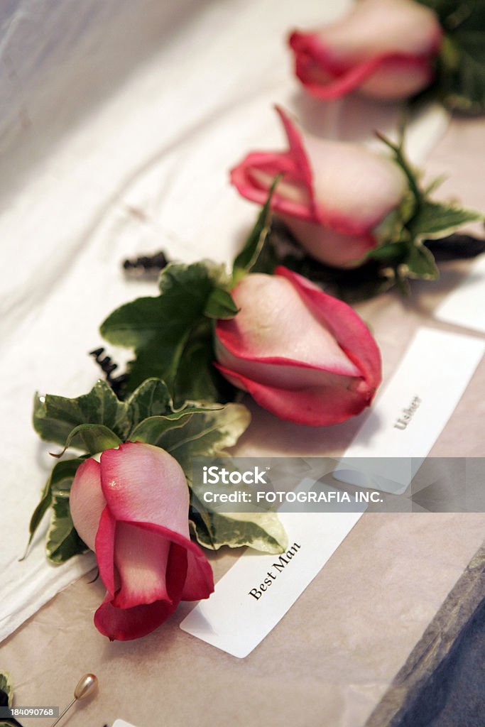 Corsages para a festa de casamento - Foto de stock de Cerimônia royalty-free