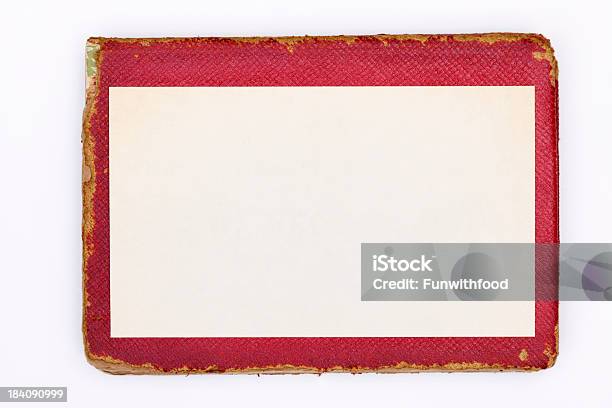 空白のレシピカード素材指数赤いレザーのクックブック - レシピのストックフォトや画像を多数ご用意 - レシピ, からっぽ, インデックスカード
