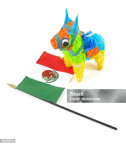 Foto de Piñata Bandeira Mexicana e mais fotos de stock de América Latina - América Latina, Animal, Bandeira