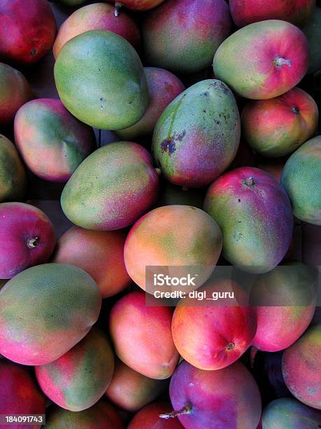 Mango Manía Foto de stock y más banco de imágenes de Patrones visuales - Patrones visuales, Mango - Fruta tropical, Púrpura
