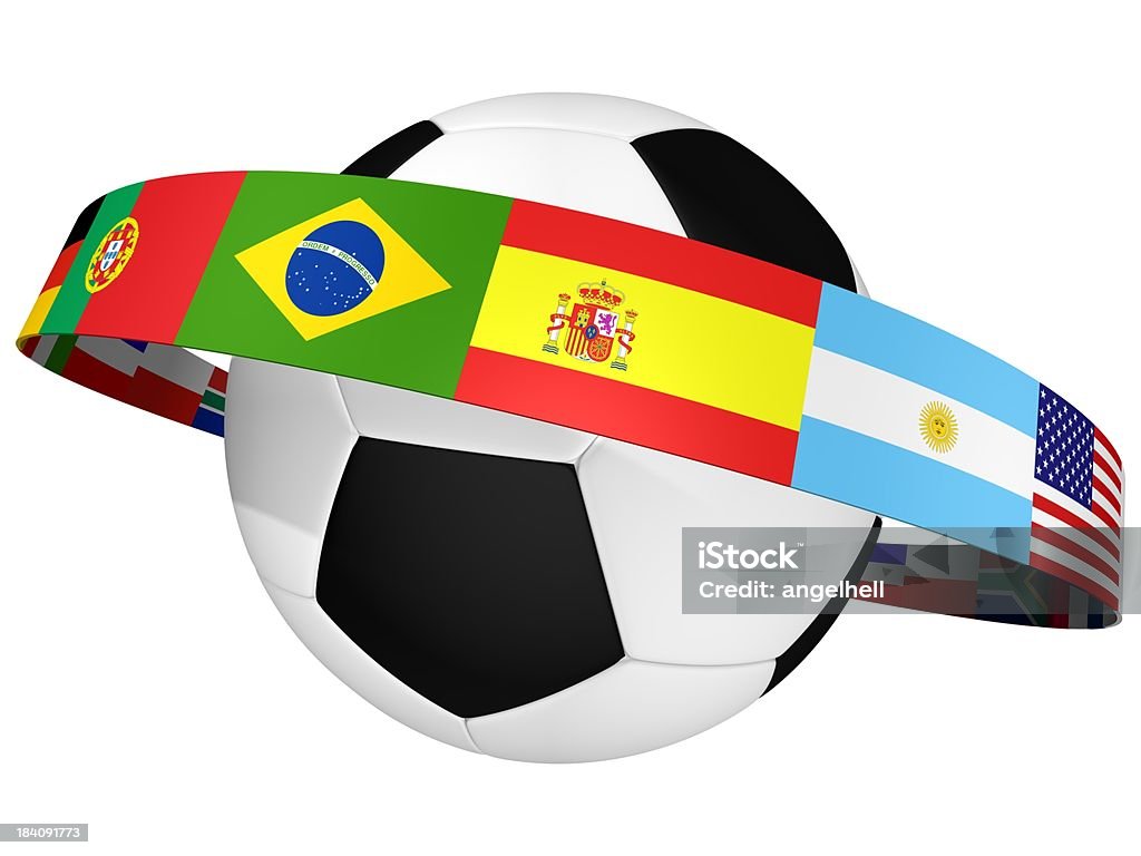 Championnat International: Ballon de football - Photo de Argentine libre de droits