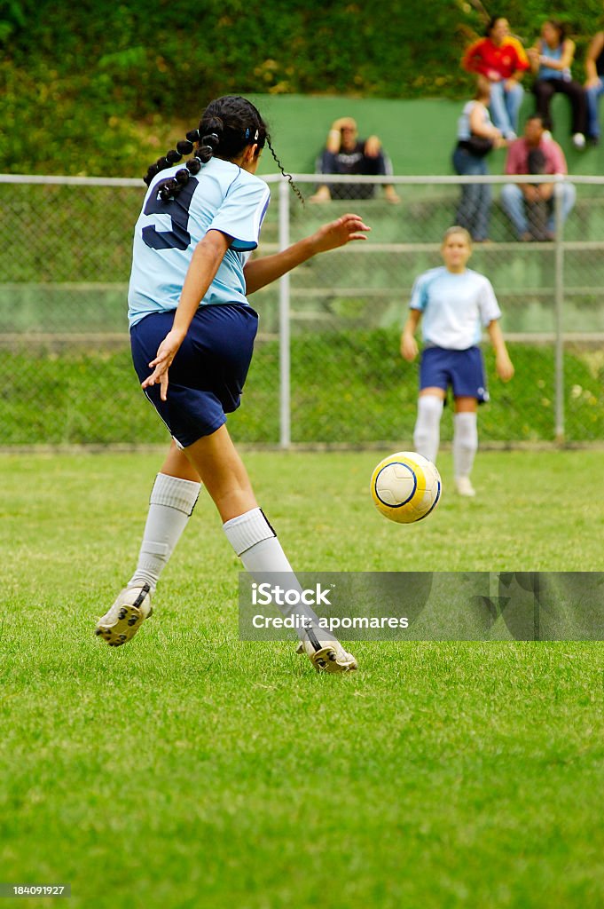 Futebol ou Dança - Royalty-free Adolescente Foto de stock