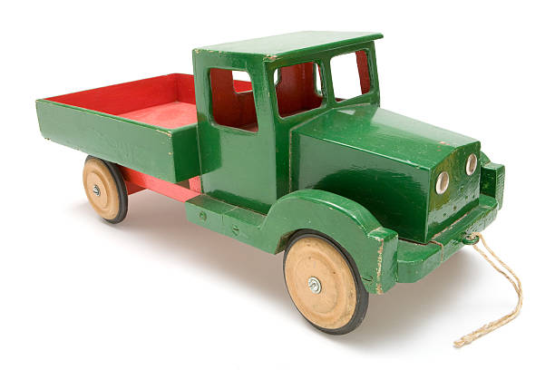 istock Used Toy Pick-Up Truck 184092382
