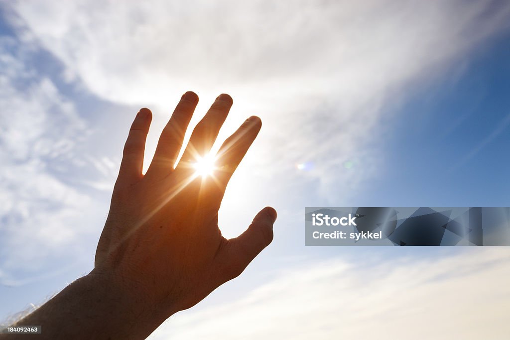 Erneuerbare Energien der Sonne - Lizenzfrei Sonne Stock-Foto