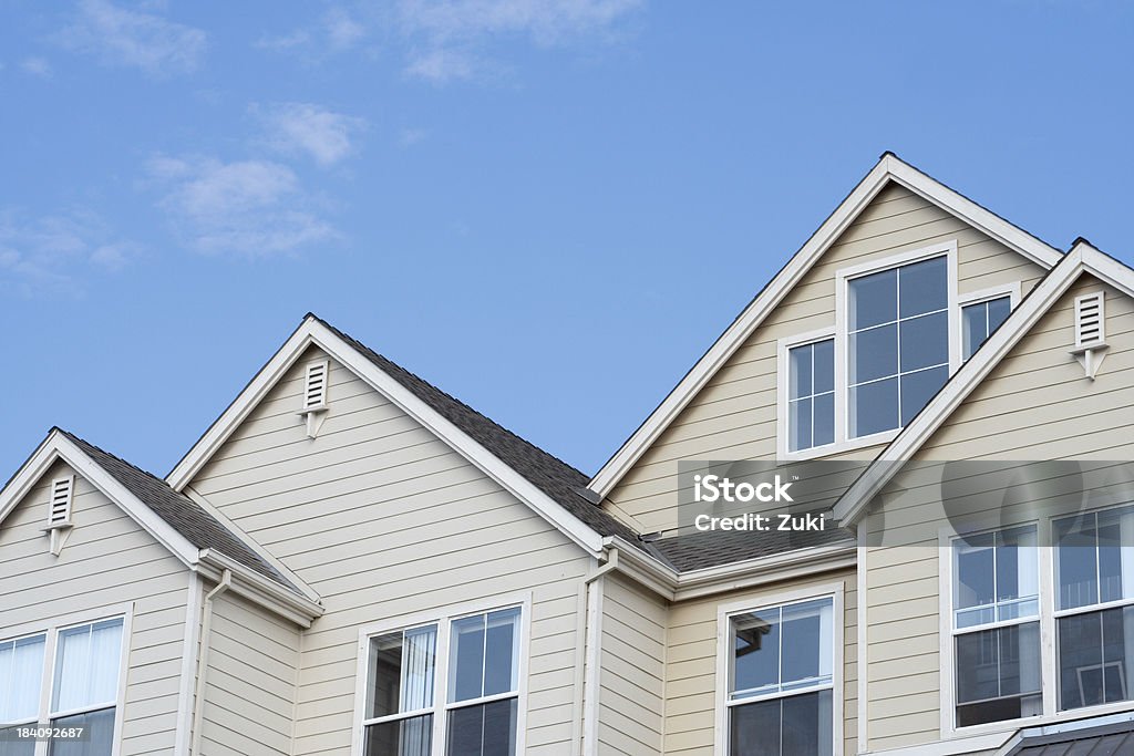 Casa e condomínio tops - Foto de stock de Refinanciamento royalty-free