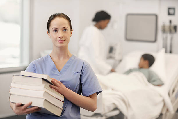 istock Young medical student at the hospital 184093499