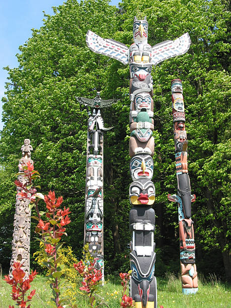 istock Totem Poles in Vancouver 184093775