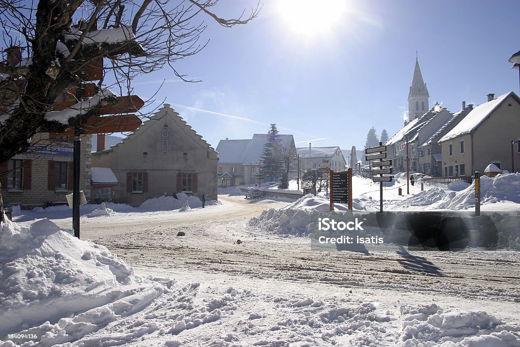 Francés village - Foto de stock de Aldea libre de derechos