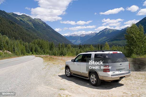 Mountain Road Stock Photo - Download Image Now - Car, Sports Utility Vehicle, Stationary