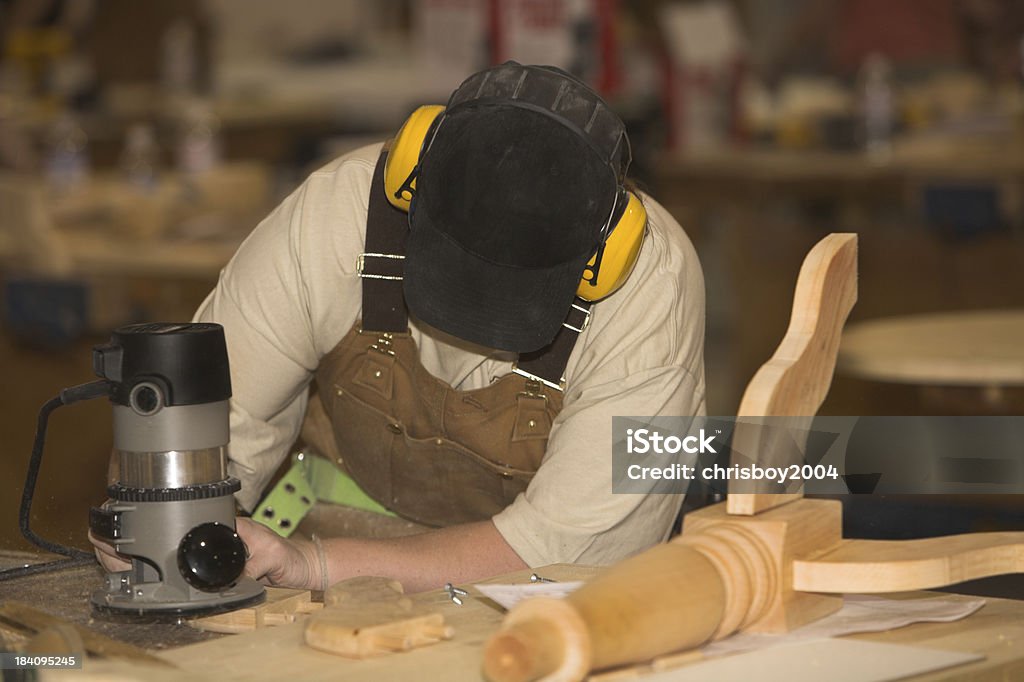 Weibliche Carpenter - Lizenzfrei Arbeiten Stock-Foto