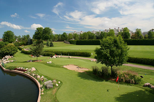 Golf Course, City Park and Community in Minneapolis Minnesota