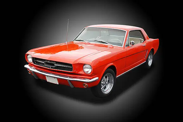 1965 Ford Mustang. Background is ready for use or display without further work.See more of my