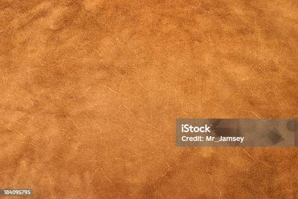 Golden Leather Stock Photo - Download Image Now - Leather, Textured, Brown