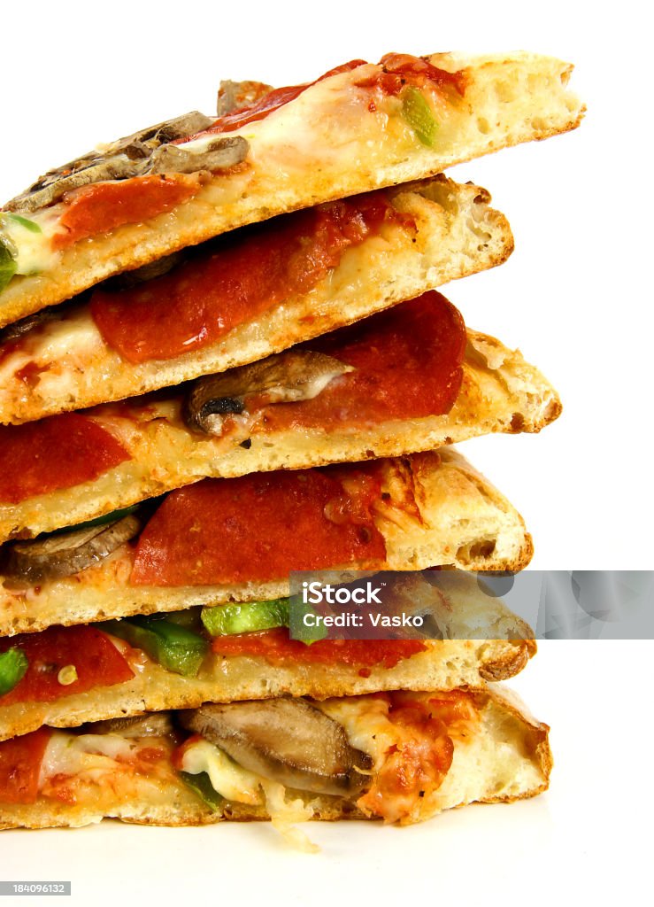 Tas de pizza - Photo de Aliment libre de droits