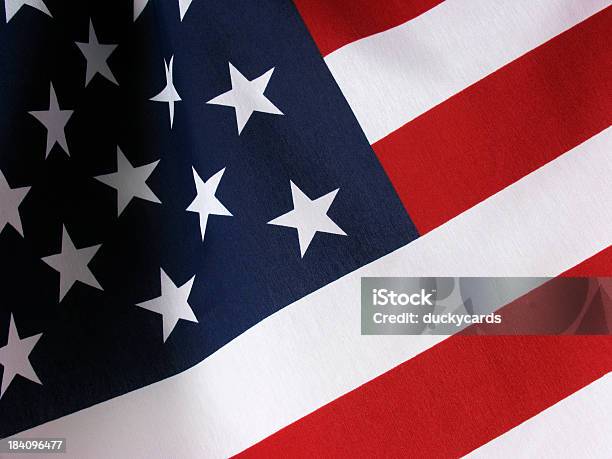 Made In The Usa Stock Photo - Download Image Now - American Culture, American Flag, Clean