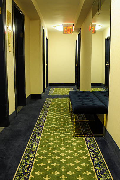 istock Hotel Corridor,New York City,USA. 184096786