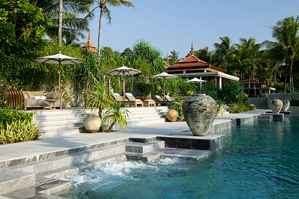 swimming pool villa resort trisara phuket thailand