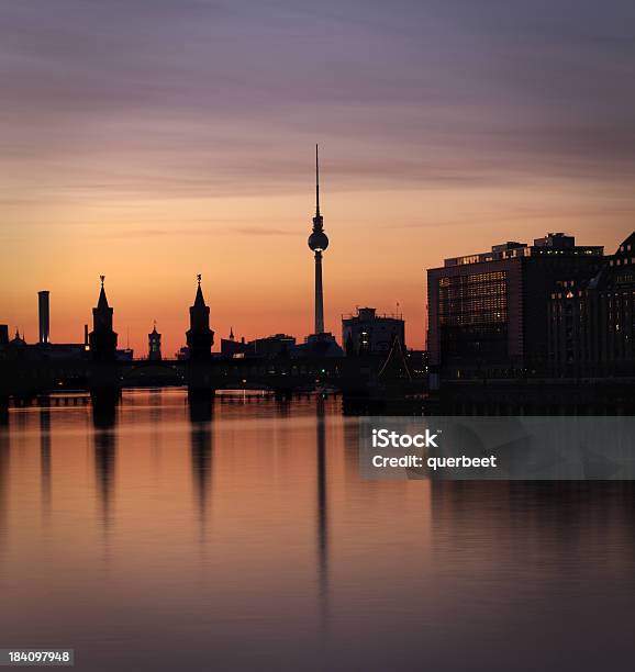 Panorama De Berlín Viaje Foto de stock y más banco de imágenes de Agua - Agua, Alemania, Alexanderplatz