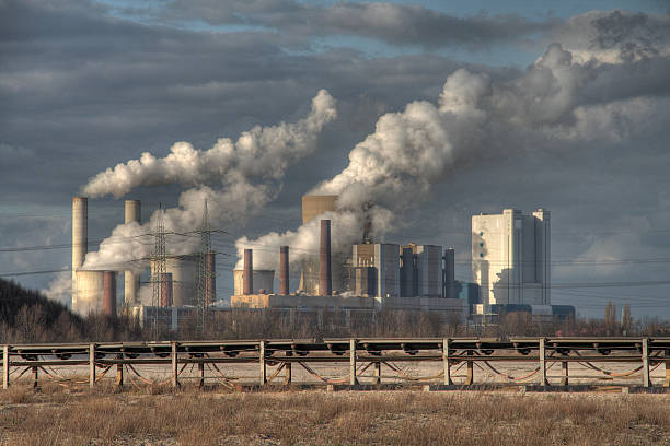 grande central elétrica - lignite imagens e fotografias de stock