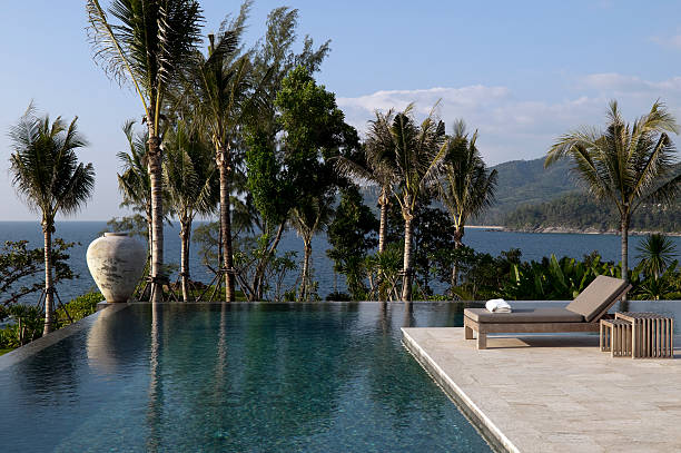 istock villa swimming pool beach house waterfront 184098539