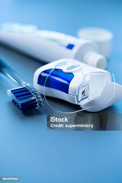 Dental Hygiene Stock Photo - Download Image Now - Dental Floss, Toothbrush, Dental Health