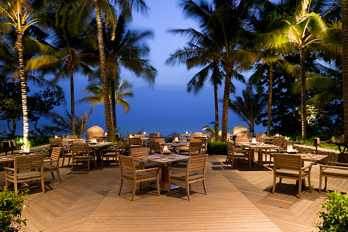 waterfront hotel restaurant phuket thailand
