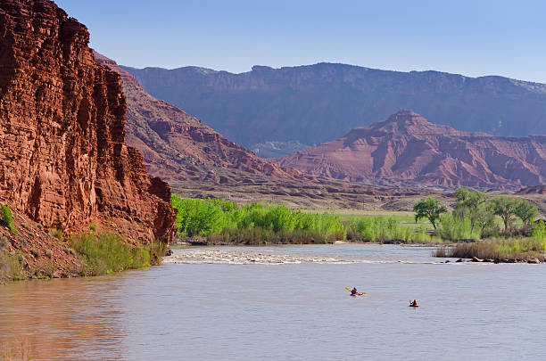 istock Kayakers Kayaking Through Scenic Red Rock Canyon 184099954