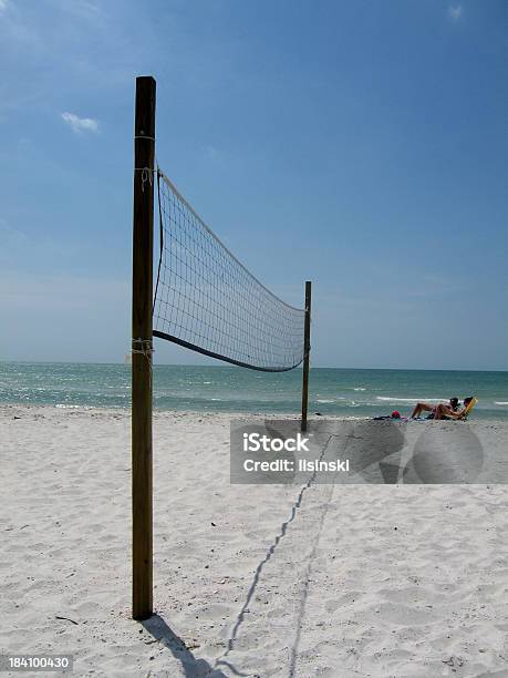 Siatkówka Netto Na Plaży - zdjęcia stockowe i więcej obrazów Fotografika - Fotografika, Kierunki podróży, Lato