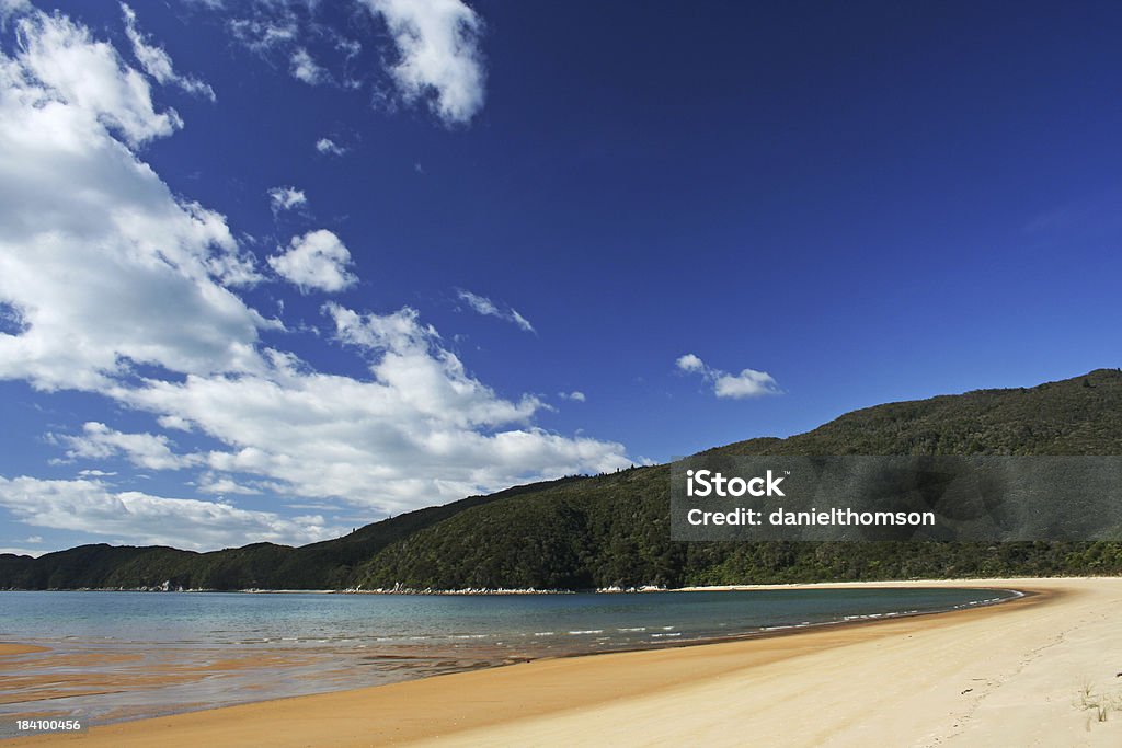 NZ Golden sand beach "Beach, Abel Tasman National Park, New Zealand" New Zealand Stock Photo