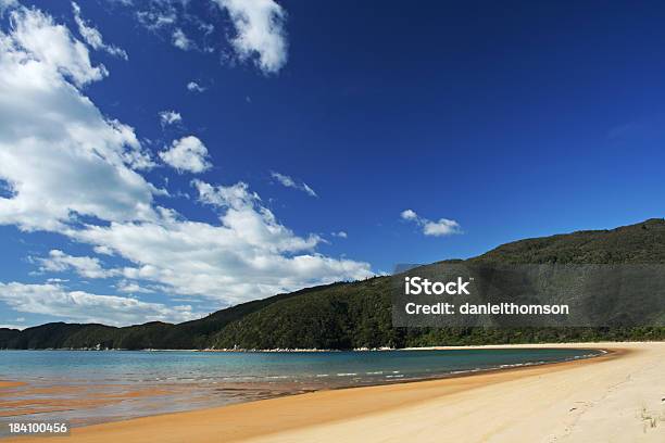 Nz Golden Sand Beach Stock Photo - Download Image Now - New Zealand, Wellbeing, Abandoned