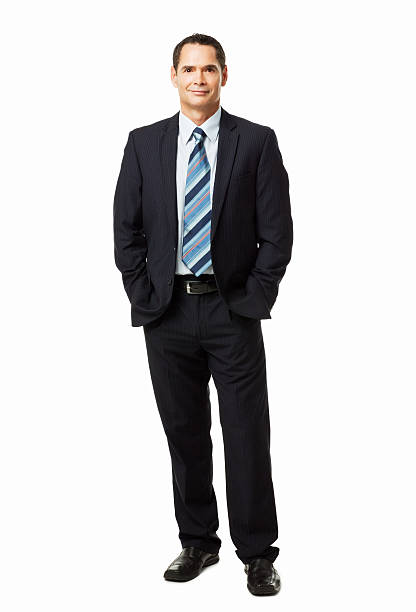 istock Portrait of a Handsome Businessman - Isolated 184100623