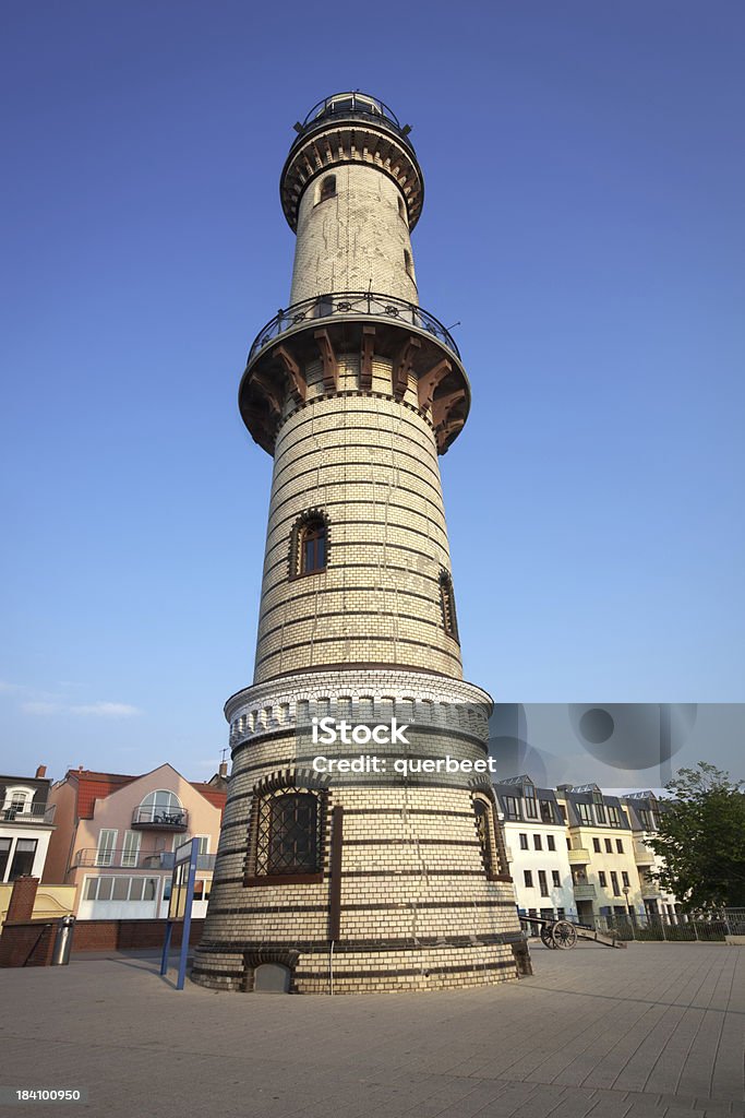 Leuchtturm in Warnemünde, Deutschland - Lizenzfrei Leuchtturm Stock-Foto