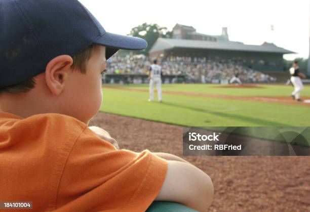 Joven Ventilador De Béisbol Foto de stock y más banco de imágenes de Béisbol - Béisbol, Pelota de béisbol, Aficionado