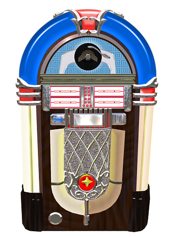 I designed this jukebox in photoshop. I used 69 layers for this work.