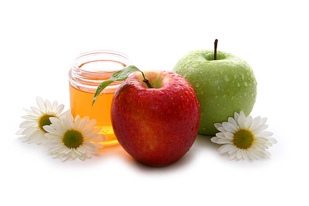 manzanas y miel 5. - macintosh apples fotos fotografías e imágenes de stock