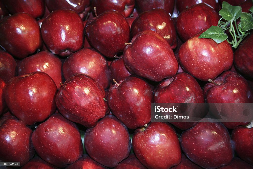 Maçãs - Foto de stock de Alimentação Não-saudável royalty-free