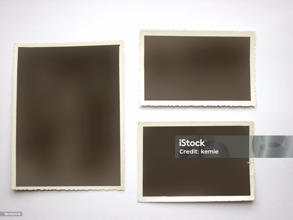 Blanco photoframes1 - Foto de stock de Marco libre de derechos