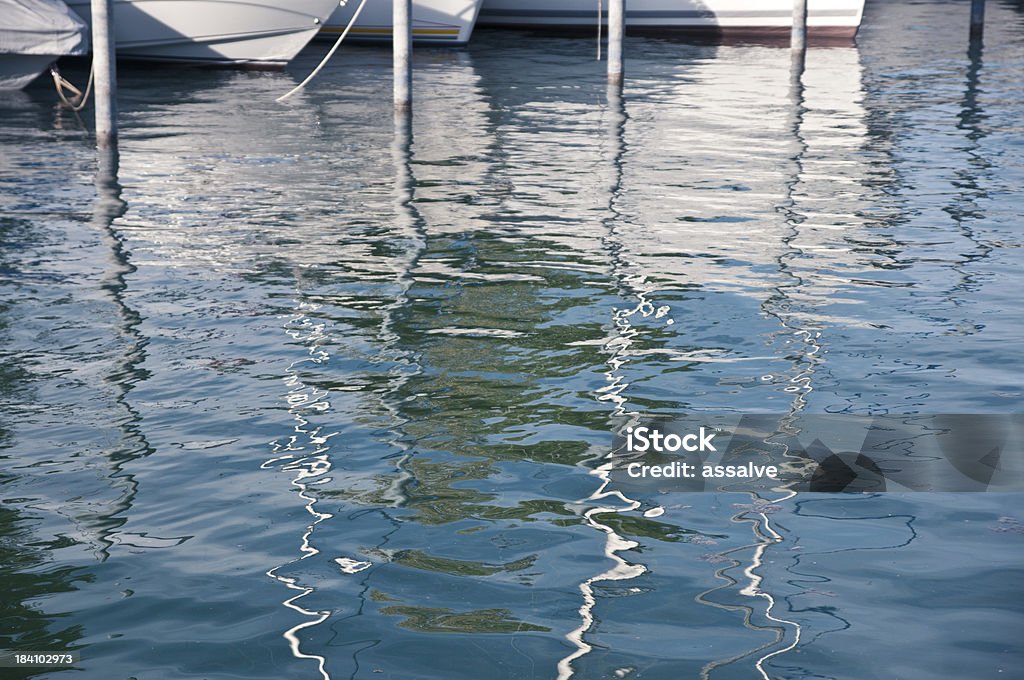 Schiffsmast Reflektionen von Segelbooten - Lizenzfrei Aktivitäten und Sport Stock-Foto