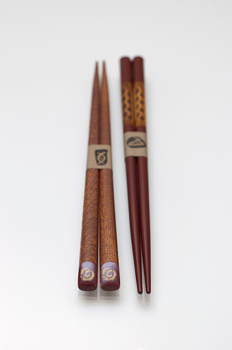 hand made & decorated, one of a kind chopsticks