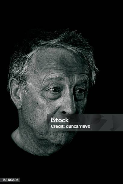 Blues Stock Photo - Download Image Now - Distracted, Senior Men, 60-69 Years