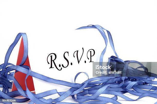 Rsvp Stock Photo - Download Image Now - Blue, Business, Horizontal