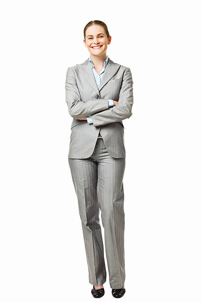 istock Confident Young Businesswoman - Isolated 184103631