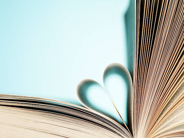 istock Heart in the pages of a book 184104086